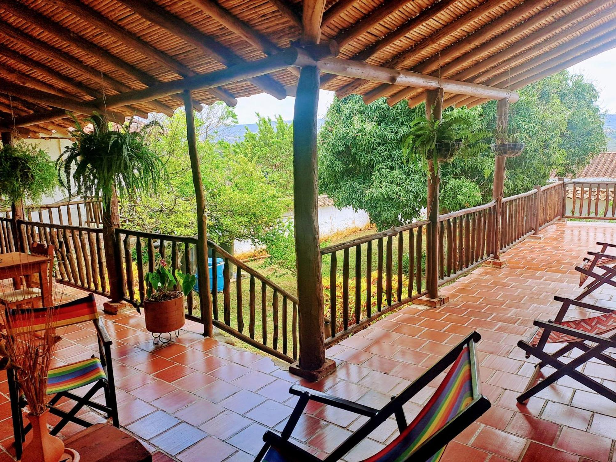 Hospedaje Don Juan Barichara Buitenkant foto